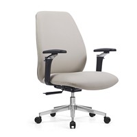 Chaise de bureau de direction ergonomique moderne en cuir de luxe à dossier haut pour la vente en gros