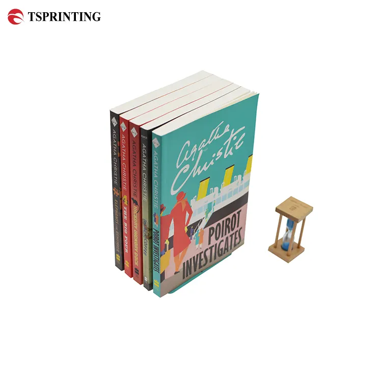 Campioni gratuiti Design personalizzato con copertina morbida stampa libro rilegato perfetto A3 formato A4 stampa stampa di libri con copertina morbida