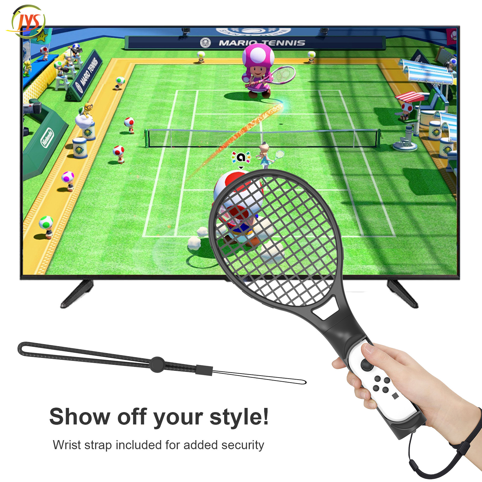 JYS-NS137 Tennis Badminton Racket for Nintendo Switch Game
