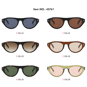 Occhiali da Sole Superhot 45761 di Lusso Retrò con Rivetti Triangolari, <span class=keywords><strong>Vintage</strong></span> 2026 di Tendenza per Uomo e Donna, Nessun MOQ, Logo Personalizzabile - Product Image 6