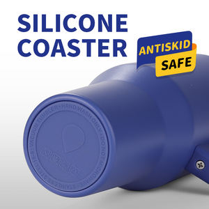 Gobelet isotherme 40 oz, bleu foncé, rose, vert, <span class=keywords><strong>bouteille</strong></span> d'eau, tasse <span class=keywords><strong>à</strong></span> café isolée, gobelet en acier inoxydable avec poignée supérieure, anti-fuite - Product Image 4