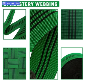 HONGYI <strong>Sofa</strong> Elastic Belt Furniture Accessories PP Elastic Band Used for Repairing <strong>Sofa</strong> <strong>Support</strong> of Folding Cushions - Product Image 5