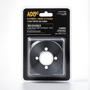 Inserto de fresado ADLC para corte de metales, herramienta de alto rendimiento de 12 mm de diámetro - Product Image 2