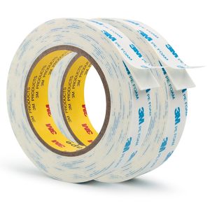 Nastro <span class=keywords><strong>Biadesivo</strong></span> in Schiuma Acrilica 3M 1600T, Impermeabile, Resistente alle Alte Temperature, Materiale PE, Adesivo Forte - Product Image 6