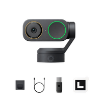 Cámara Web Link 2 Pro 4K con Gimbal, Seguimiento por IA, Lente Dual, Cancelación de Ruido, Encuadre Automático, para Videoconferencias Profesionales