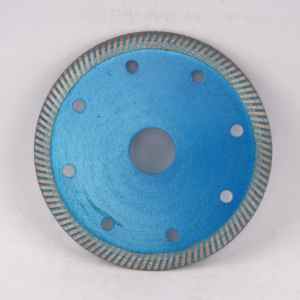 Disque de coupe de 5 pouces pour lame de scie Hi-Saw, avec bord en maille de turbine A125mm, pour le meulage des carreaux de céramique et du granit - Product Image 1