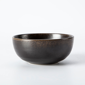Tazón de cerámica refinada para comedor, azul niebla, exterior mate suave, gran capacidad, apto para alimentos, duradero, para una mesa contemporánea. - Product Image 3