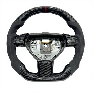 Volante Deportivo Personalizado de Lujo en Fibra de Carbono Negra y Alcántara para H V X R <span class=keywords><strong>Opel</strong></span> <span class=keywords><strong>Astra</strong></span> 2001 2010 <span class=keywords><strong>2023</strong></span> Nuevo - Product Image 1