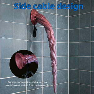 YC-2518NK Dildo à longues tentacules avec caméra contrôlée par application, en silicone sûr, lumière LED 8 points, endoscope pour jeux sexuels et stimulation du point G/P - Product Image 4