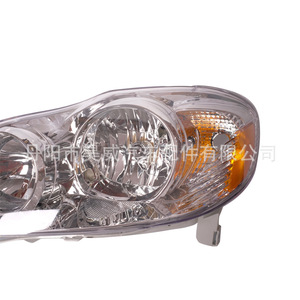 ไฟหน้าสำหรับโตโยต้า โคโรลล่า ปี 2003 รุ่นอเมริกา 81150 02210 ขนาดมาตรฐาน 12v 6000 ลูเมน - Product Image 1