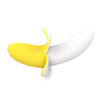 Vibrador de clítoris en forma de plátano alimentado por USB, consolador estimulador vaginal de punto G, masturbador femenino, juguete sexual para adultos para mujeres