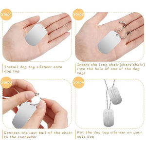 Kalung Logam Grosir Xvideos <span class=keywords><strong>Dog</strong></span> <span class=keywords><strong>Tag</strong></span> Perak Kosong untuk Nama Kustom, <span class=keywords><strong>Dog</strong></span> <span class=keywords><strong>Tag</strong></span> Logam untuk Diukir - Product Image 3