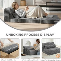 Kompatibles Amerikanisches Multifunktionales Klappbares Sofabett Einzelgröße mit Stauraum für Erwachsene Plüsch Wohnzimmer