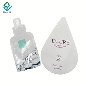 Custom Design bustine per campioni di tenuta 5ml 2ml 10ml Mini tasca per la cura della pelle 0.07 oz per capelli cosmetici sacchetti di prova per olio essenziale - Product Image 1