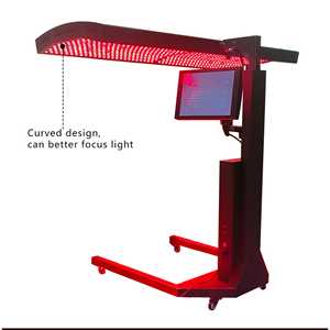 Nuevo producto versión mejorada 5 longitudes de onda rotación libre de 360 grados HD pantalla LCD cuerpo entero terapia de luz roja Panel cama - Product Image 2