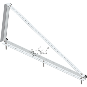 Soporte <span class=keywords><strong>de</strong></span> Montaje para Panel Solar ARTSIGN, Ajustable, <span class=keywords><strong>de</strong></span> Aluminio Perforado, en Forma <span class=keywords><strong>de</strong></span> L, para Instalación en Techos Planos - Product Image 5