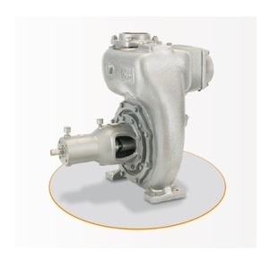 Pompe à eaux usées industrielle fiable auto-amorçante à arbre nu série JMP en acier inoxydable SS-304 pour le traitement des eaux usées, modèle JMP-150B à aspiration - Product Image 1