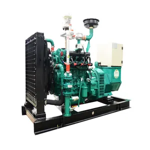 China CE & ISO 3 phase power 37.5kva 30kW biomasse gas generator set
