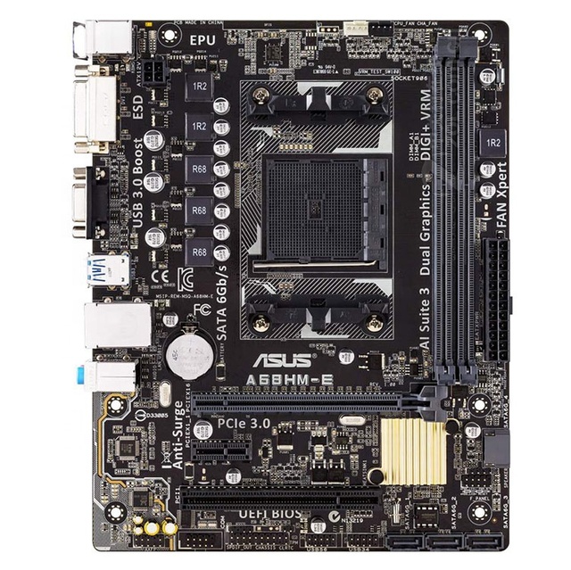 A68HM-E A68HM-K ADM Motherboard for Asus FM2 FM2+ Mainboard