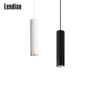 IP44 led leuchte goutte lumière cercle simple nordique <span class=keywords><strong>plafond</strong></span> tube cylindre minimaliste pendentif lumières lampe pour îlot de cuisine - Product Image 2