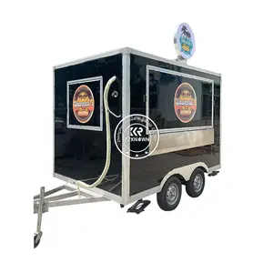 맞춤형 음식 노점 패스트 푸드 트럭 피자 트럭 아이스크림 모바일 키오스크 커피 트레일러 타코 양보 식품 트레일러