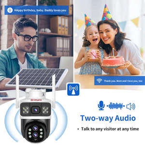 V380pro wifi không dây Hệ thống an ninh mạng ngoài trời PTZ CCTV 4 gam năng lượng mặt trời năng lượng IP Camera cách âm thanh không dây ngoài trời cctv camera - Product Image 3