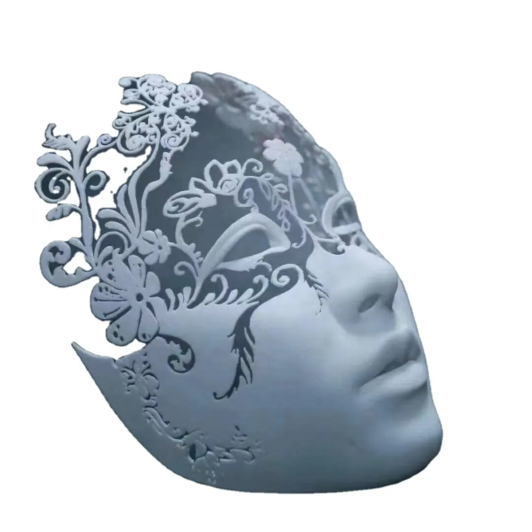 研磨3D印刷カスタム処理OEMサービスを備えた9400樹脂おもちゃマスク