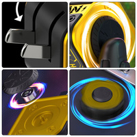 Adaptor Charger Spinning Top 30W QC3.0 Dual Port 1 Type C 1 USB A Fidget Gyro untuk Perjalanan Meja Kerja OEM Custom