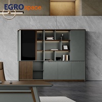 EGROspace Meuble de Rangement de Bureau en Bois de Haute Qualité, Style Moderne, avec Tiroirs pour Classement, Vente en Gros