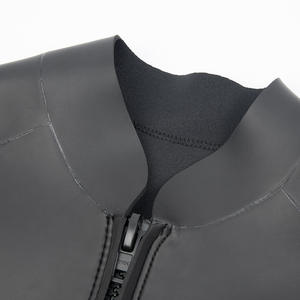 Top con cremallera frontal para natación, esnórquel, chaqueta de surf, chaleco de entrenamiento, <span class=keywords><strong>traje</strong></span> de Triatlón de piel suave, chaqueta de <span class=keywords><strong>neopreno</strong></span> de 3mm para hombre - Product Image 3
