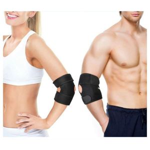 Soporte de Codo Ajustable y Transpirable, Brazalete de Neopreno Antideslizante para Baloncesto, Voleibol y Tenis - Product Image 5