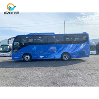 Autocar Higer d'occasion, diesel, manuel, Euro 3, luxe, conduite à gauche, 50 places