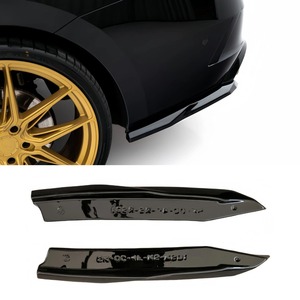 Kit carrosserie diffuseur de pare-chocs avant pour Skoda Octavia MK4 MK4.5 RS 2020-2024, protection de pare-chocs et garnitures d'angle - Product Image 1