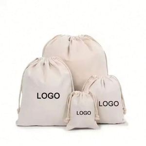 Wholesale Cotton Linen Jewelry <b>Pouch</b> for Party Favor Candy Gifts and Other Small Trinkets Small <b>Drawstring</b> Bags - Product Image 2