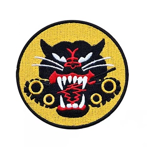 Paquete de parches delicados <span class=keywords><strong>Cool</strong></span> Tiger bordado hierro en coser apliques parche personalizado mochila parches para hombres niños - Product Image 6