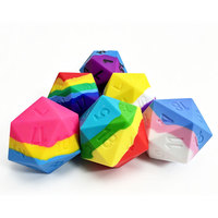 Dés D20 faits à la main de 55 mm, design personnalisé, géants, en résine/métal/bois/silicone, pour D&D, faible MOQ, commande en gros pour les magasins de jeux
