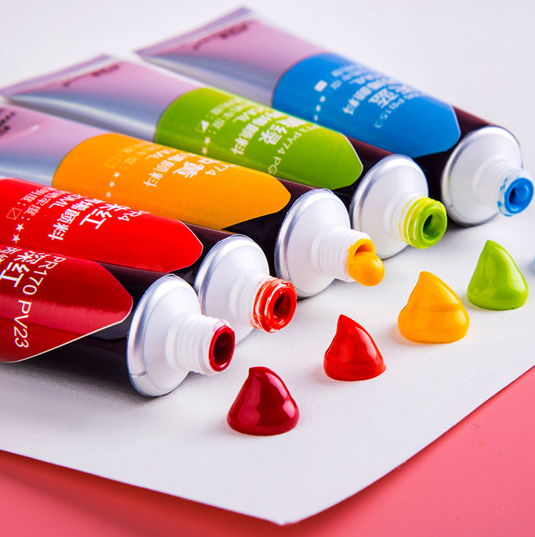 Профессиональный набор акриловых красок 24 цвета