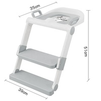 Pot pour enfants avec marchepied et échelle, pliable, pour l'apprentissage de la propreté, installation gratuite