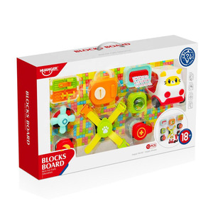 Vente en gros de jouets éducatifs précoces pour tout-petits jouet de planche occupée bloc de construction multifonctionnel montessori <span class=keywords><strong>busyboard</strong></span> - Product Image 2
