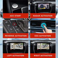 Cámaras de 360 Grados para Automóviles Toyota, Módulo de Cámara Panorámica AVM 360, Decodificador de Trayectoria, Pantalla Original, Cámara de 360 Grados para Automóvil