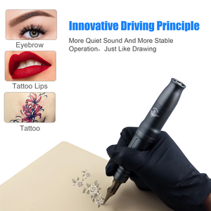 Newest Wireless Tattoo Machine Pen with Rechargeable Batteries Complete Tattoo Kit for Body Art Use Professional Tattoo Supply - Product Image 6