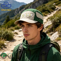 Gorras de Béisbol Personalizadas de 5 Paneles, de Nailon, Impermeables, para Campamento al Aire Libre, con Cierre Ajustable, Unisex, para Deportes y Running, Moda 2026