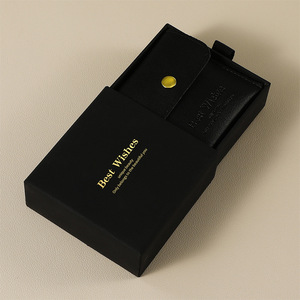 Caja de Regalo de Joyería Tongxing de Cuero PU con Hebilla, Caja de Almacenamiento Cuadrada de Papel con Cajón <span class=keywords><strong>para</strong></span> Collares, Anillos, Pendientes - Product Image 6