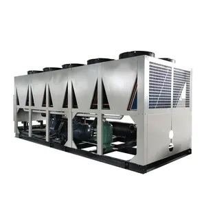 Open Schroef Waterkoeling Machine Luchtgekoelde Ijsbaan Watergekoelde Glycol Koelers Industriële Water Chiller