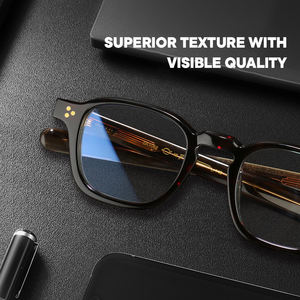 Montures de lunettes Saint Van Gogh au meilleur prix, élégantes en acétate, design rétro unisexe pour la correction de la myopie, lunettes de vue haut de gamme pour femmes - Product Image 3