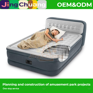 Matelas Gonflable Double 64448 en PVC Pliable pour Chambre à Coucher – Lit Flottant en Stock – Vente en Gros - Product Image 1