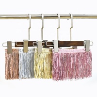 Meetee RC402 14cm DIY Accessoires de couture pour vêtements de danse faits main, 6 couleurs, ruban à sequins et franges