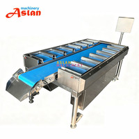 Machine de pesage quantitative automatique de haute précision pour fruits et noix / Balance alimentaire fournie par l'usine ASLAN MACHINERY