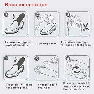 Semelles à coussin d'air à 4 couches pour hommes-Inserts de chaussures de conception plus grande <span class=keywords><strong>avec</strong></span> levage de talon confortable pour une stature accrue - Product Image 6