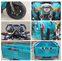 Tricycle électrique de fret JINPENG avec certification EEC, vélo électrique à trois roues de fret